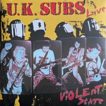 U.K Subs "Violent state" Live