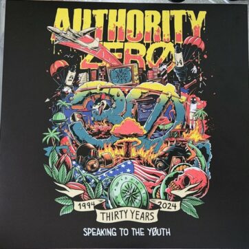 Authority Zero "1994 - 2024 30 years speaking to the youth"
